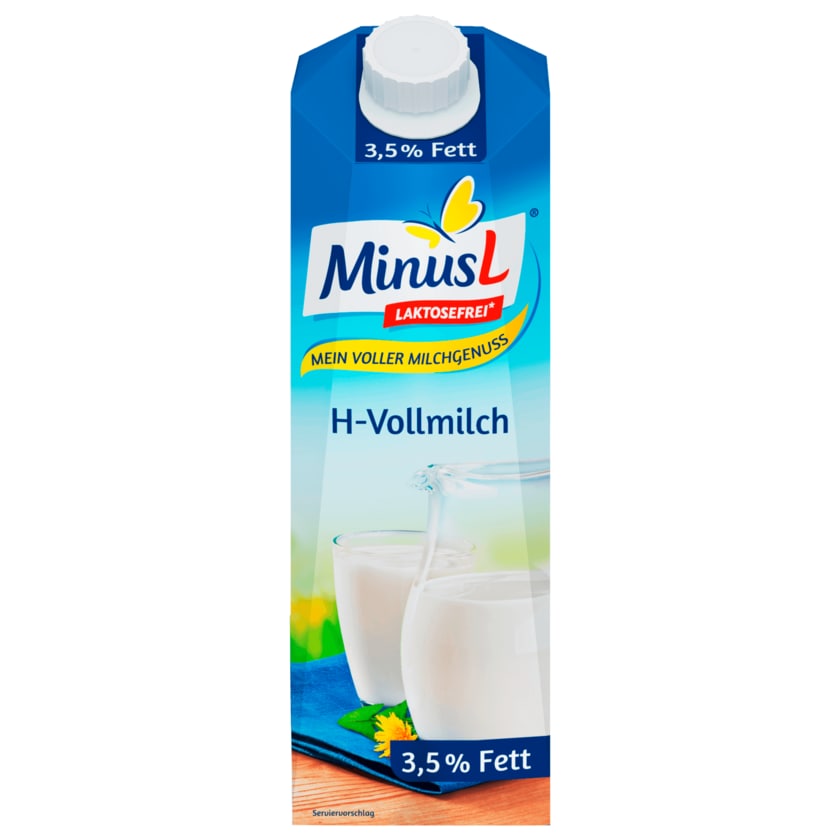 MinusL H-Vollmilch 3,5% 1l